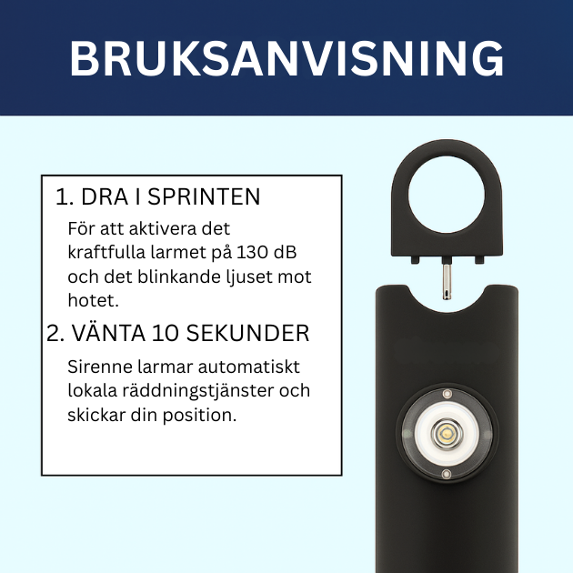 NödLarm™ – Din personliga säkerhet inom räckhåll