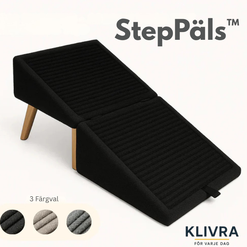 StepPäls™ – Stilrent hjälpsteg som skyddar leder och rygg