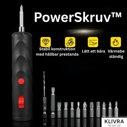PowerSkruv™ – Kompakt, stark och helt trådlös