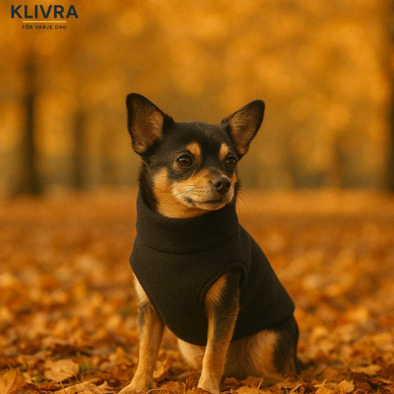 PälsVäst™ – Mjuk fleeceväst som håller din hund varm och trygg