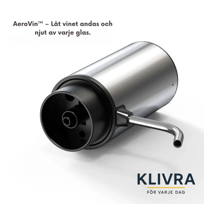 AeroVin™ – Låt vinet andas och njut av varje glas.