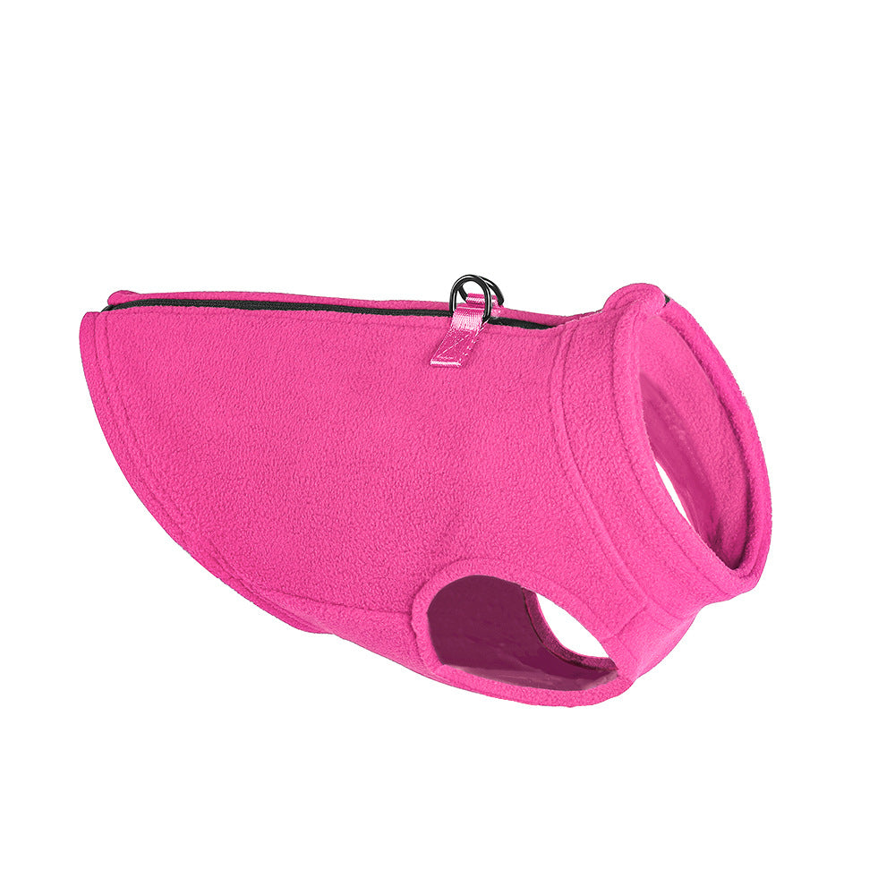 PälsVäst™ – Mjuk fleeceväst som håller din hund varm och trygg