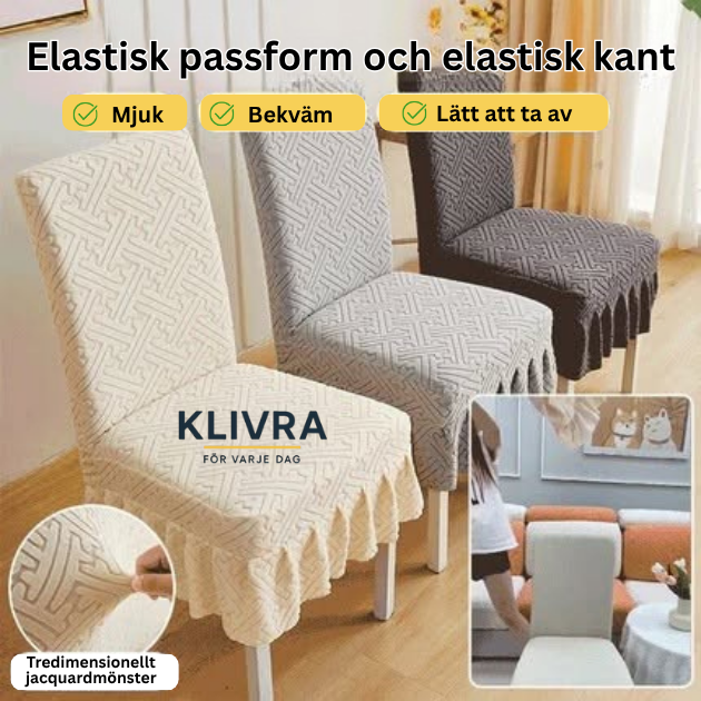 MatStolsSet™ – Snygga och skyddande överdrag i praktiskt set