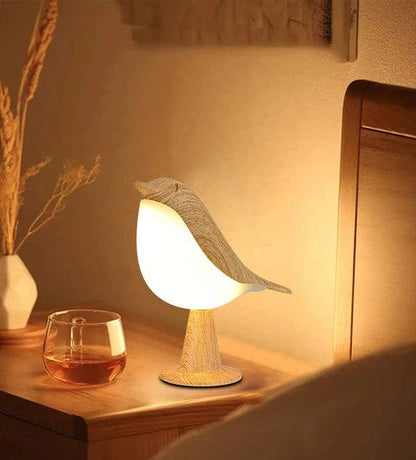 FågelLjus™ – En mjuk nattlampa med naturlig charm