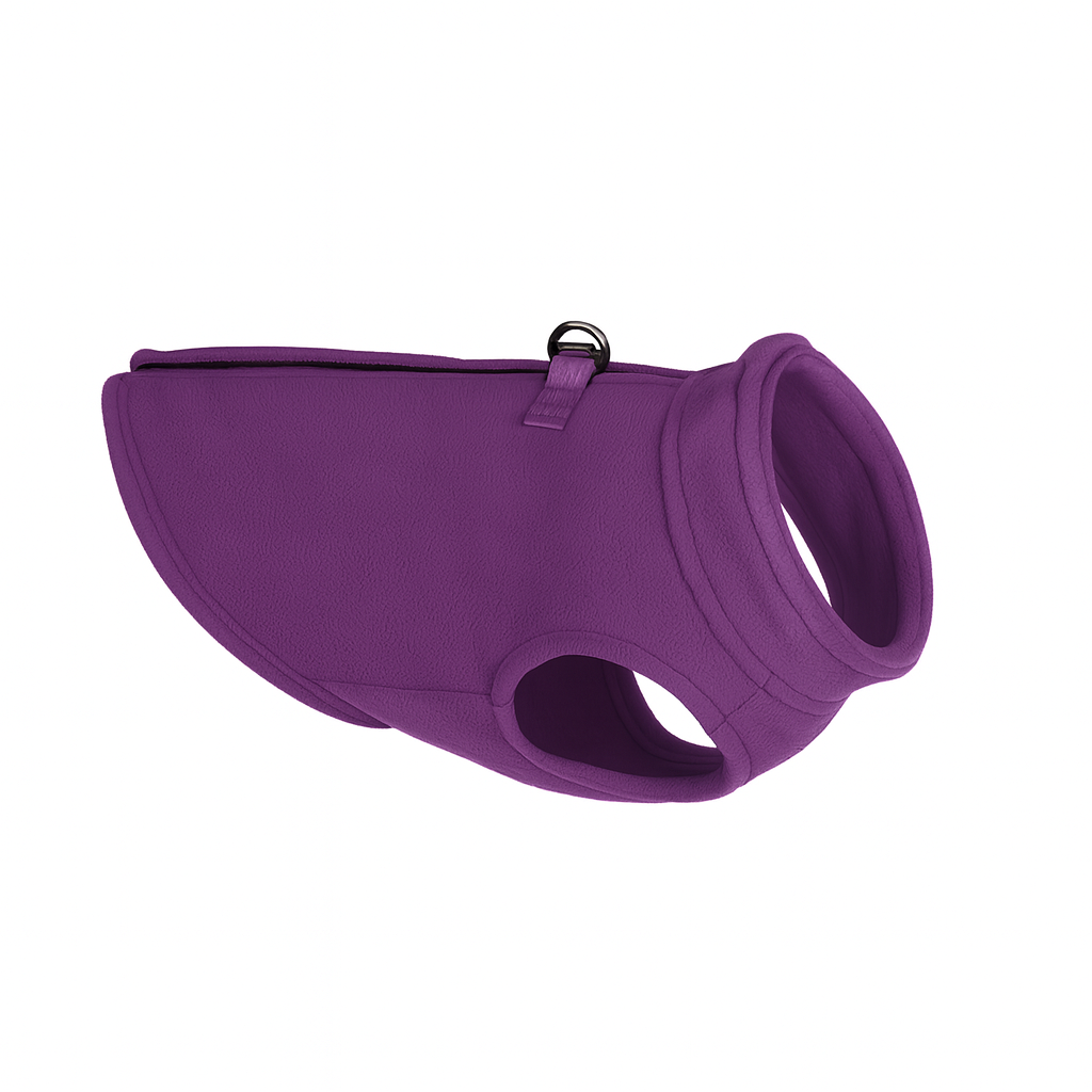 PälsVäst™ – Mjuk fleeceväst som håller din hund varm och trygg