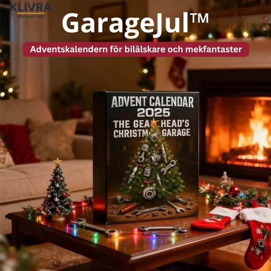 GarageJul™ – Adventskalendern för bilälskare och mekfantaster
