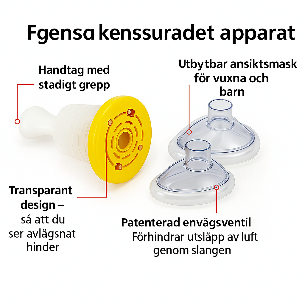 AndningsHjälp™ – Snabb hjälp vid kvävning – trygghet för hela familjen!